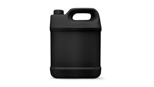 F-style black bottle for liquid chemicals