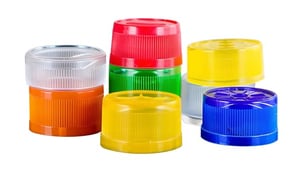 sealing caps for liquid chemical bottles