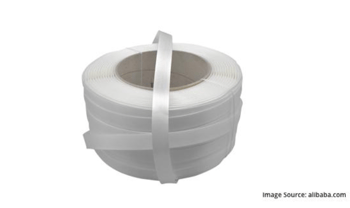 Plastic banding for shipping chemicals