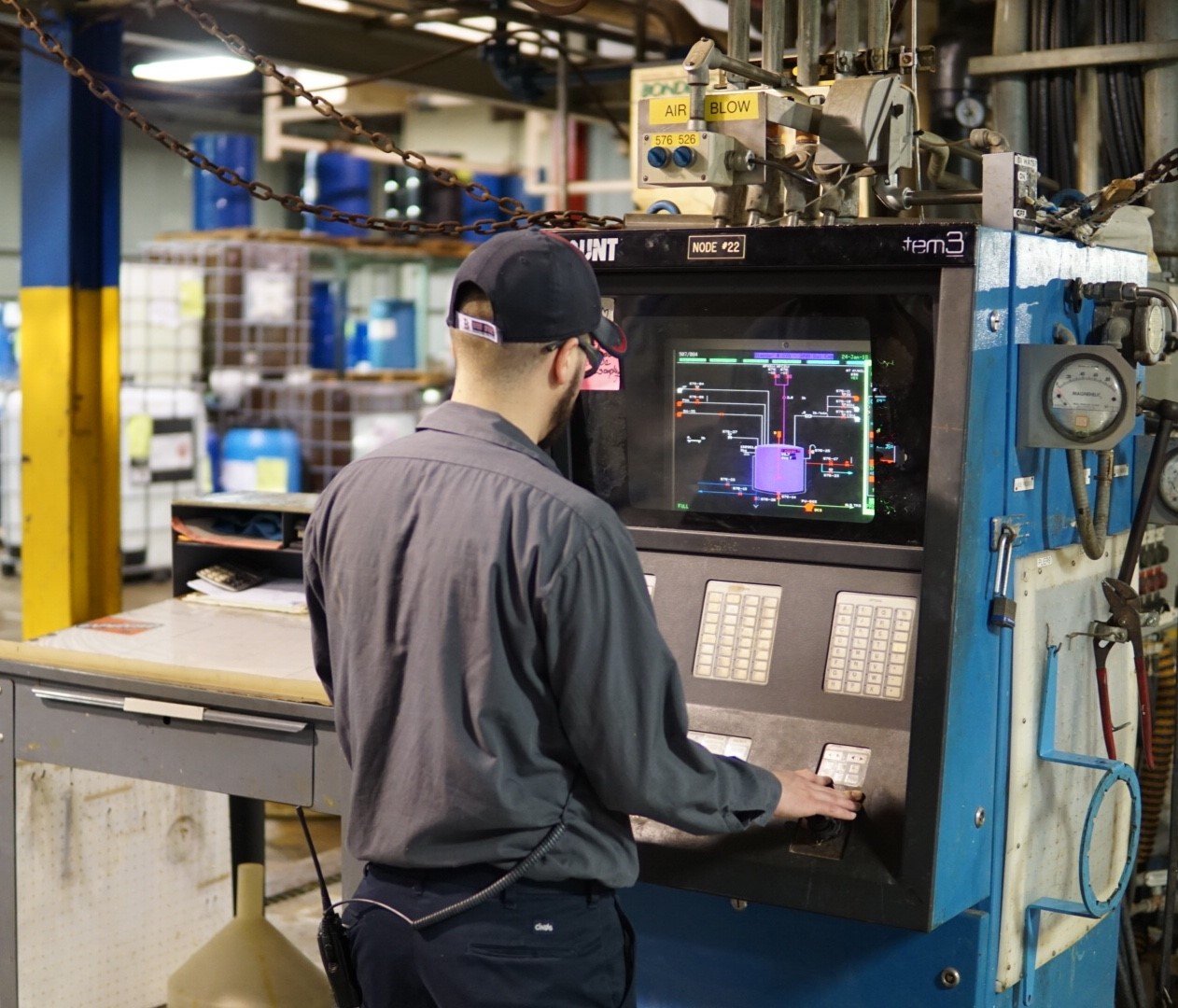 meticulous chemical manufacturing onboarding process