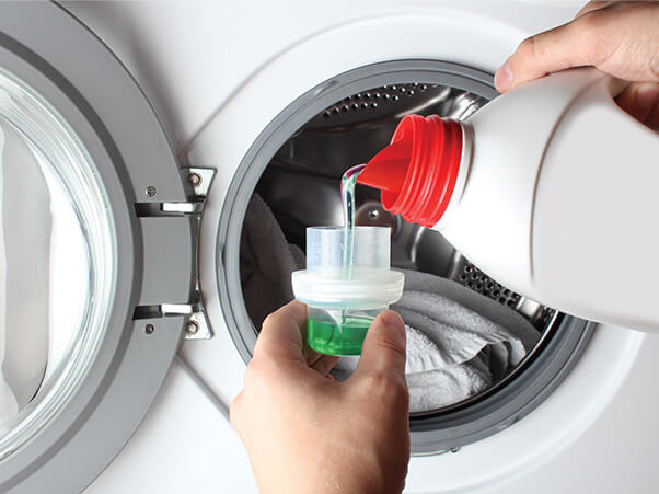 Liquid chemical Laundry Drainback