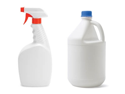 Liquid chemical bottles