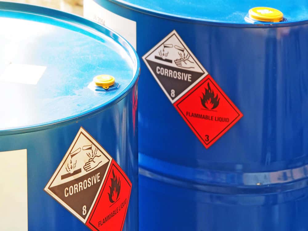 Hazardous Chemical Material Classes