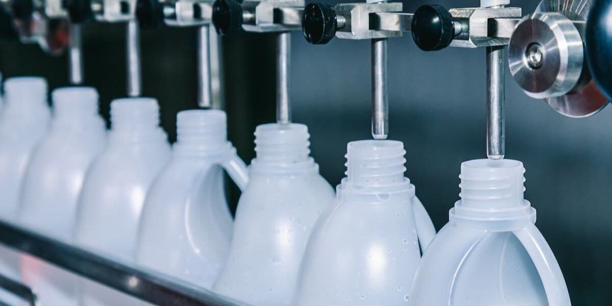 Bottling line at the Royal Chemical manufacturing facility in Chattanooga Tennessee
