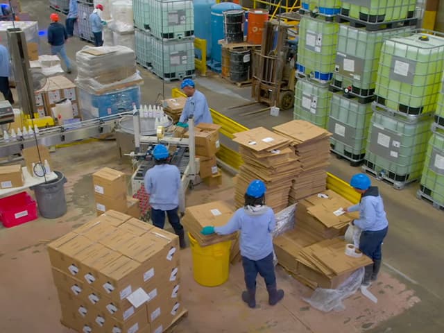 packaging station