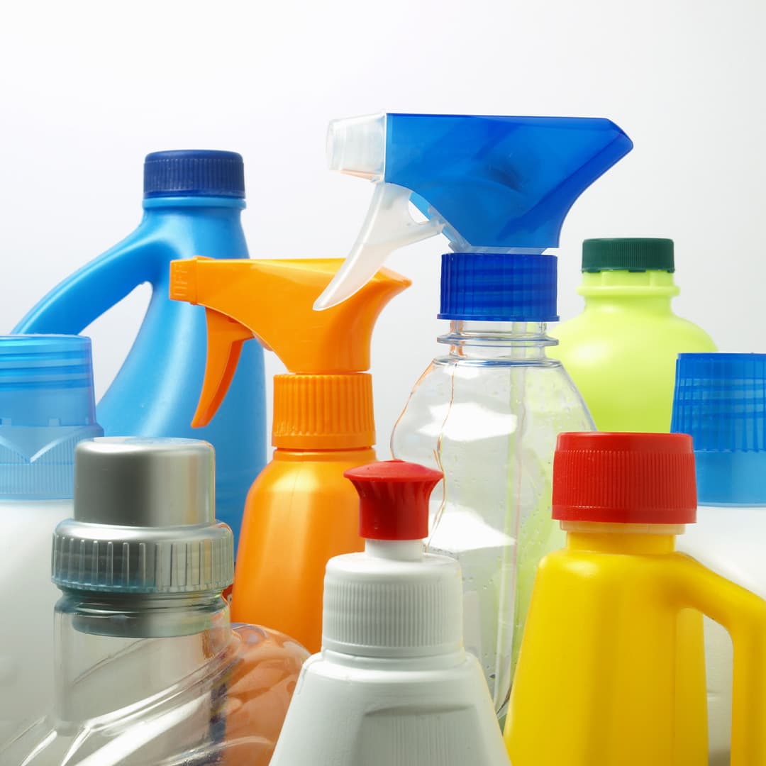 retail chemical cleaning packaging